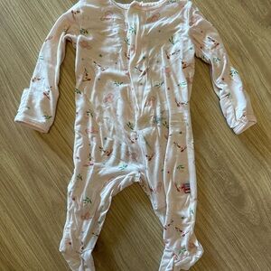 Magnetic Me footie - Cowgirl Rodeo Pink